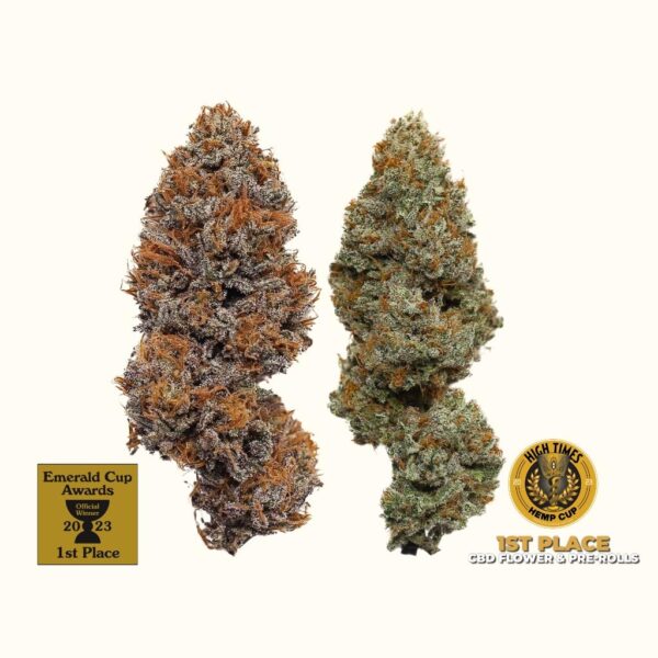 Award Winning CBD Bundle: Godfather OG & Blueberry Waffles